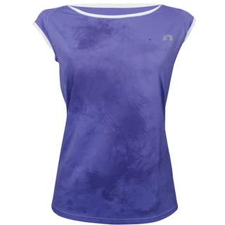 Dámske športové tričko Newline Imotion Print Tee - fialová