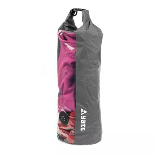 Waterproof bag with window and valve Yate Dry Bag 15l - Green - Grey