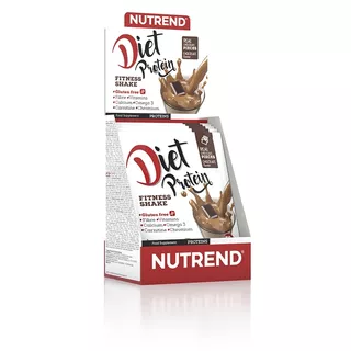 Práškový koncentrát Nutrend Diet Protein 5x50g - ľadová káva