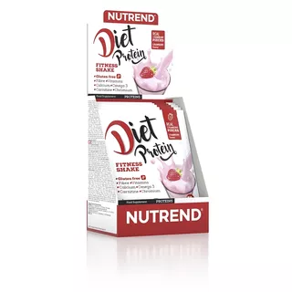 Práškový koncentrát Nutrend Diet Protein 5x50g - jahoda