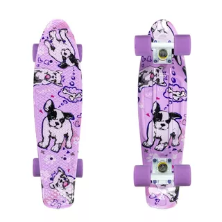 Penny Board Fish Print 22" - Dogs-White-Summer Purple