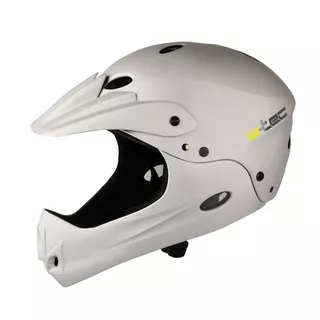 Kask downhillowy W-TEC Downhill - Srebrny