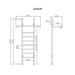 Wall Bars BenchK Junior