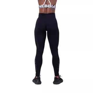 Legginsy damskie Nebbia Flash-Mesh 663 - Czarny