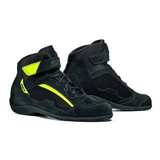 Motorcycle Shoes SIDI Duna - Black/Yellow Fluo