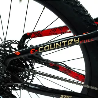 Rower elektryczny z pełnym zawieszeniem Crussis e-Country Full 11.9 27,5"