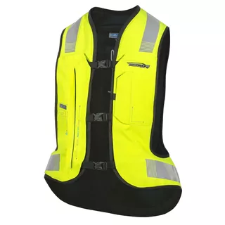 Airbagová vesta Helite e-Turtle HiVis - žltá