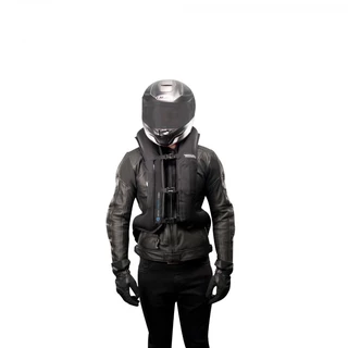 Airbagová vesta Helite e-Turtle černá rozšířená, elektronická