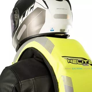 Airbagová vesta Helite e-Turtle HiVis - gelb