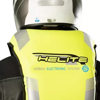 Airbagová vesta Helite e-Turtle HiVis - žltá