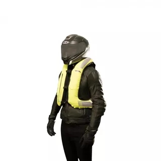 Airbagová vesta Helite e-Turtle HiVis - M