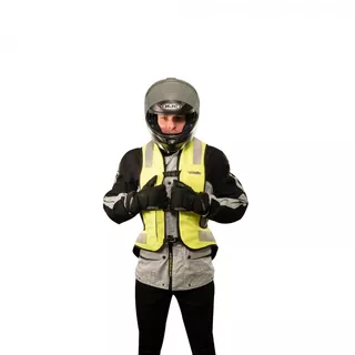 Airbagová vesta Helite e-Turtle HiVis - L