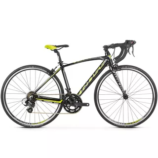 Juniorský bicykel Kross Vento JR 2.0 26" - model 2020 - čierna/grafitová/limetková - čierna/grafitová/limetková