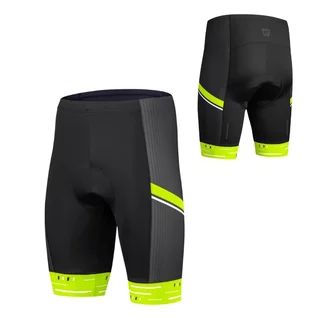 Pánské cyklokalhoty Etape Racing 2.0 - černá/žlutá fluo