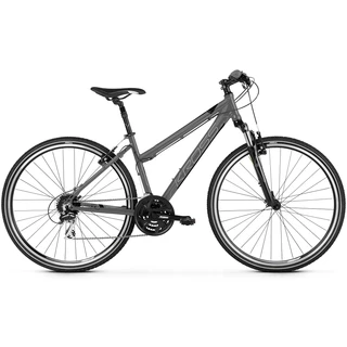 Dámsky crossový bicykel Kross Evado 2.0 D 28" - model 2021 - čierna/mint - grafitová/čierna