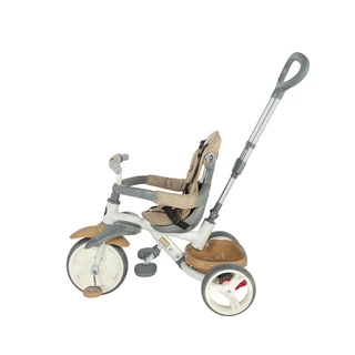 Dětská tříkolka s vodící tyčí Coccolle Evo - 2.jakost - béžová