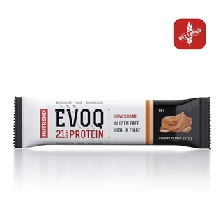 Proteinová tyčinka Nutrend EVOQ 60g - arašidové maslo