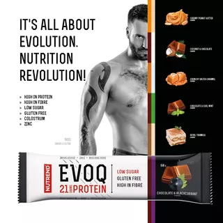 Protein Bar Nutrend EVOQ 60g