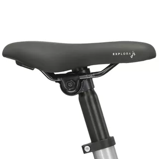 Kinderfahrrad Kross Racer 4.0 16" - Modell 2024 - silber