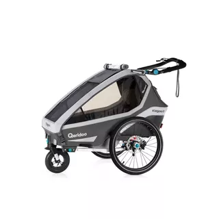 Cyklovozík Qeridoo KidGoo 1 Sport - Anthracite Grey