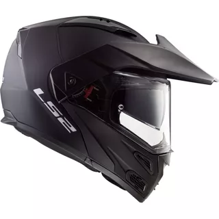 Flip-Up Motorcycle Helmet LS2 FF324 Metro EVO Solid P/J