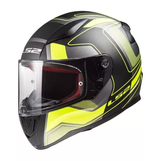 motoros bukósisak LS2 FF353 Rapid Carrera Black H-V Yellow