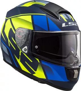 LS2 FF397 Vector FT2 KRIPTON MATT BLUE HI VIS - 2019