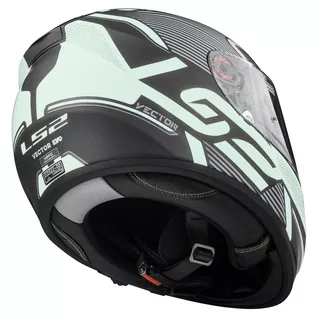 Moto přilba LS2 FF397 Vector Orion - Matt Black Light