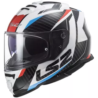 Helma na motorku LS2 FF800 Storm II Racer Red Blue