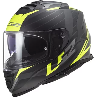 Helma na moto LS2 FF800 Storm II Nerve Matt H-V Yellow
