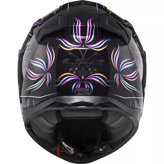 Motorcycle Helmet LS2 FF811 Vector II Tropical Black White