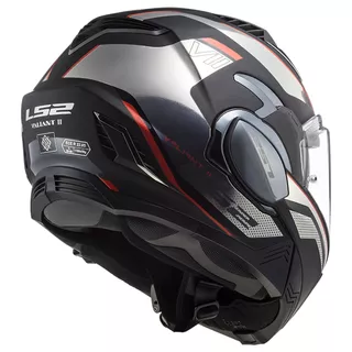 Klappbarer Motorradhelm LS2 FF900 Valiant II Hub Chrome P/J