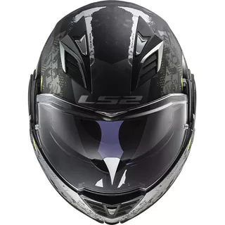 Flip-Up Motorcycle Helmet LS2 FF900 Valiant II Gripper P/J