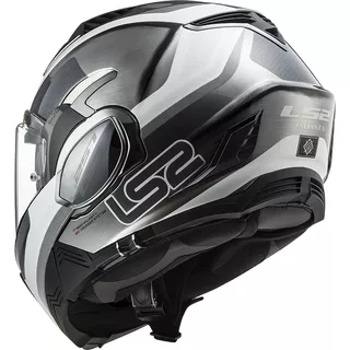 Flip-Up Motorcycle Helmet LS2 FF900 Valiant II Orbit P/J - Jeans