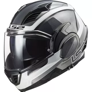 Flip-Up Motorcycle Helmet LS2 FF900 Valiant II Orbit P/J - Jeans