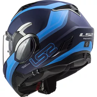 Flip-Up Motorcycle Helmet LS2 FF900 Valiant II Orbit P/J