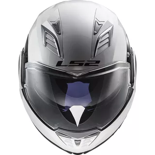 Flip-Up Motorcycle Helmet LS2 FF900 Valiant II Solid P/J