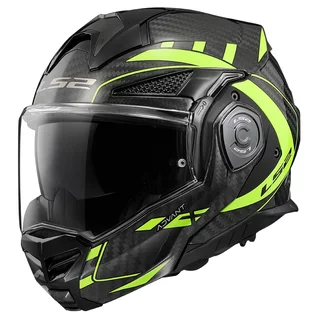 Výklopná helma LS2 FF901 Advant X Carbon Future H-V Yellow