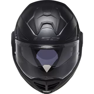 Flip-Up Motorcycle Helmet LS2 FF901 Advant X Solid Matte Black P/J