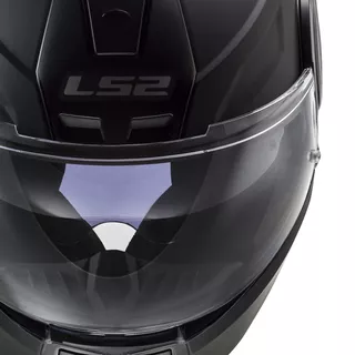 Flip-Up Motorcycle Helmet LS2 FF902 Scope Solid - Matt Black