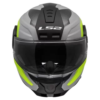Výklopná moto přilba LS2 FF902 Scope II Duria Grey H-V Yellow