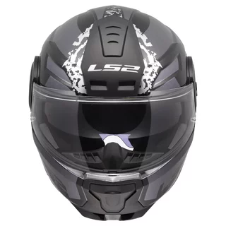 Výklopná moto přilba LS2 FF902 Scope II Oxyd Black Titanium