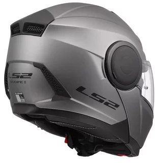 Výklopná moto přilba LS2 FF902 Scope II Solid Matt Titanium