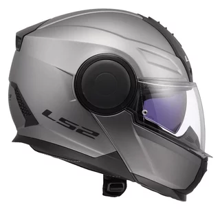 Výklopná moto přilba LS2 FF902 Scope II Solid Matt Titanium
