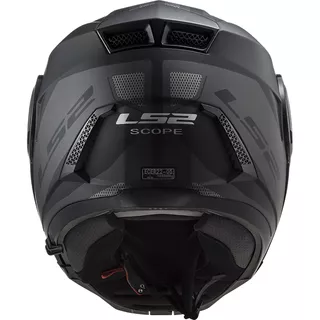 LS2 FF902 Scope Axis Klapphelm - Black Titanium