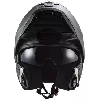 Výklopná moto přilba LS2 FF902 Scope Solid Matt Titanium - Matt Titanium, XS (53-54)