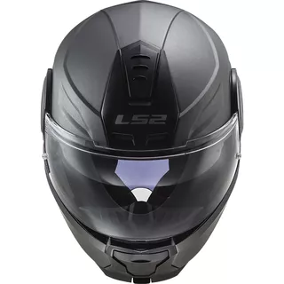 Flip-Up Motorcycle Helmet LS2 FF902 Scope Solid Matt Titanium