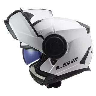 Flip-Up Motorcycle Helmet LS2 FF902 Scope Solid - Matt Black