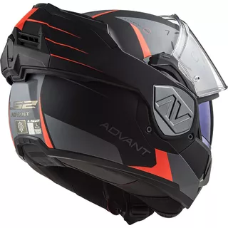 Překlopná moto přilba LS2 FF906 Advant Codex Matt Black Titanium P/J