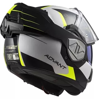 Překlopná moto přilba LS2 FF906 Advant Codex White Black P/J